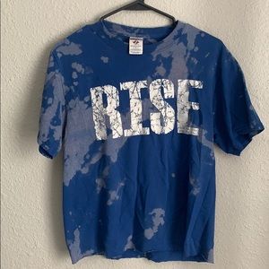 Distress skate shop t shirt